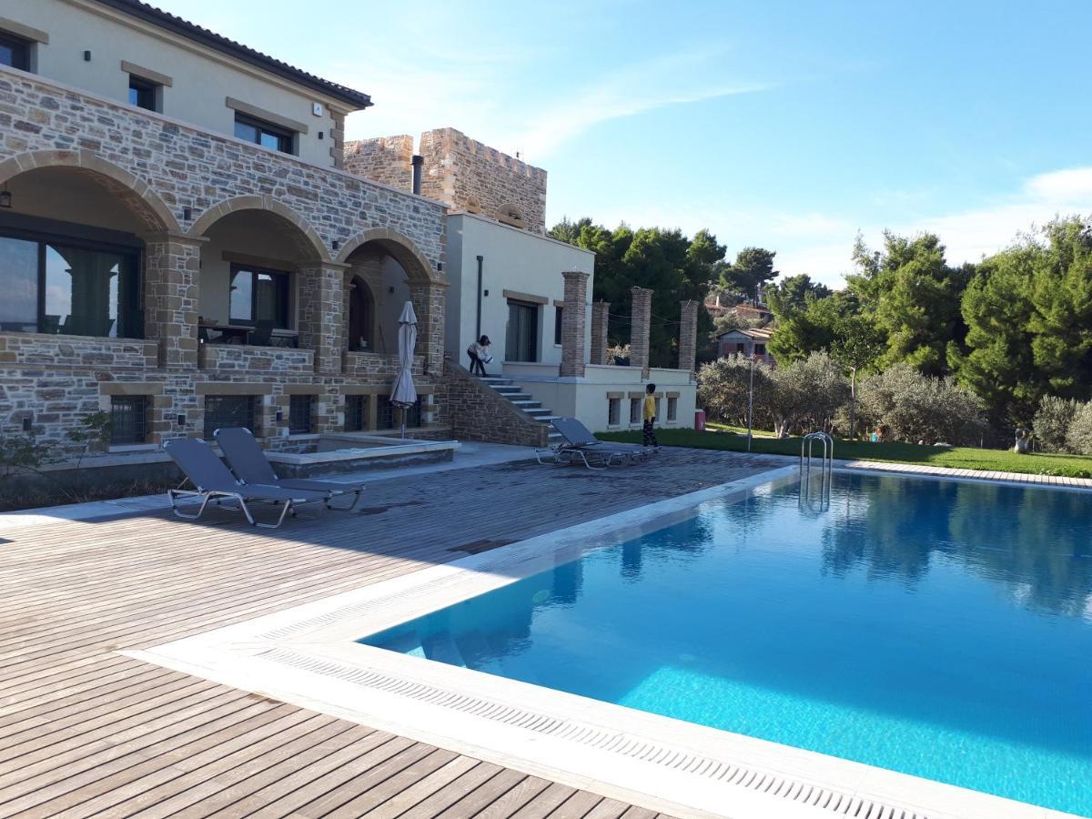 Villa Kalamos / Sea View And Pool Nearby Athens 외부 사진