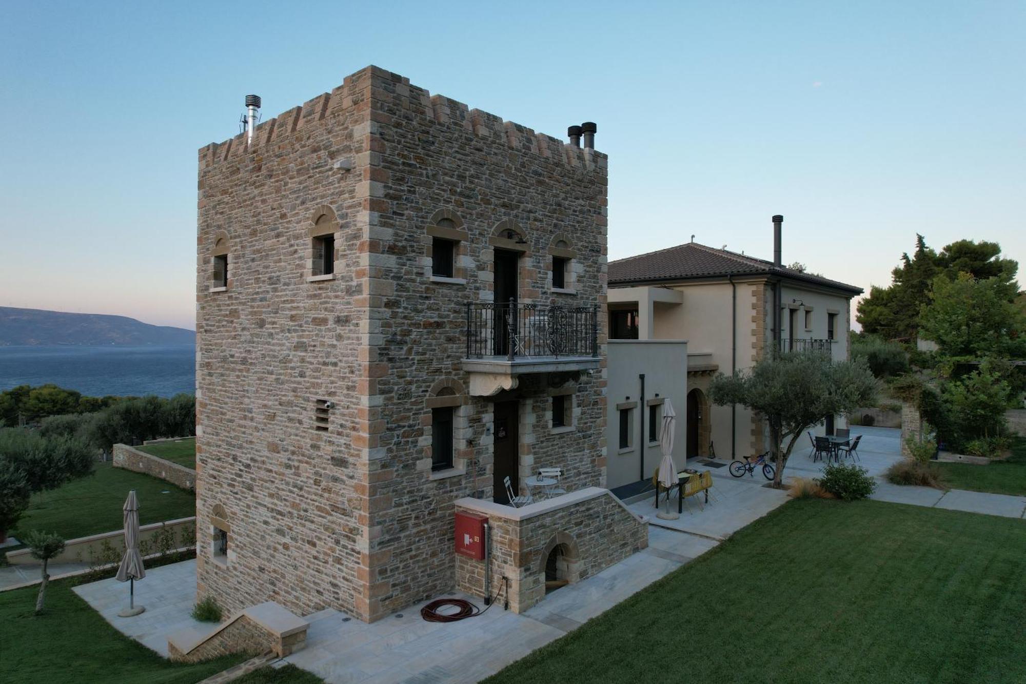 Villa Kalamos / Sea View And Pool Nearby Athens 외부 사진