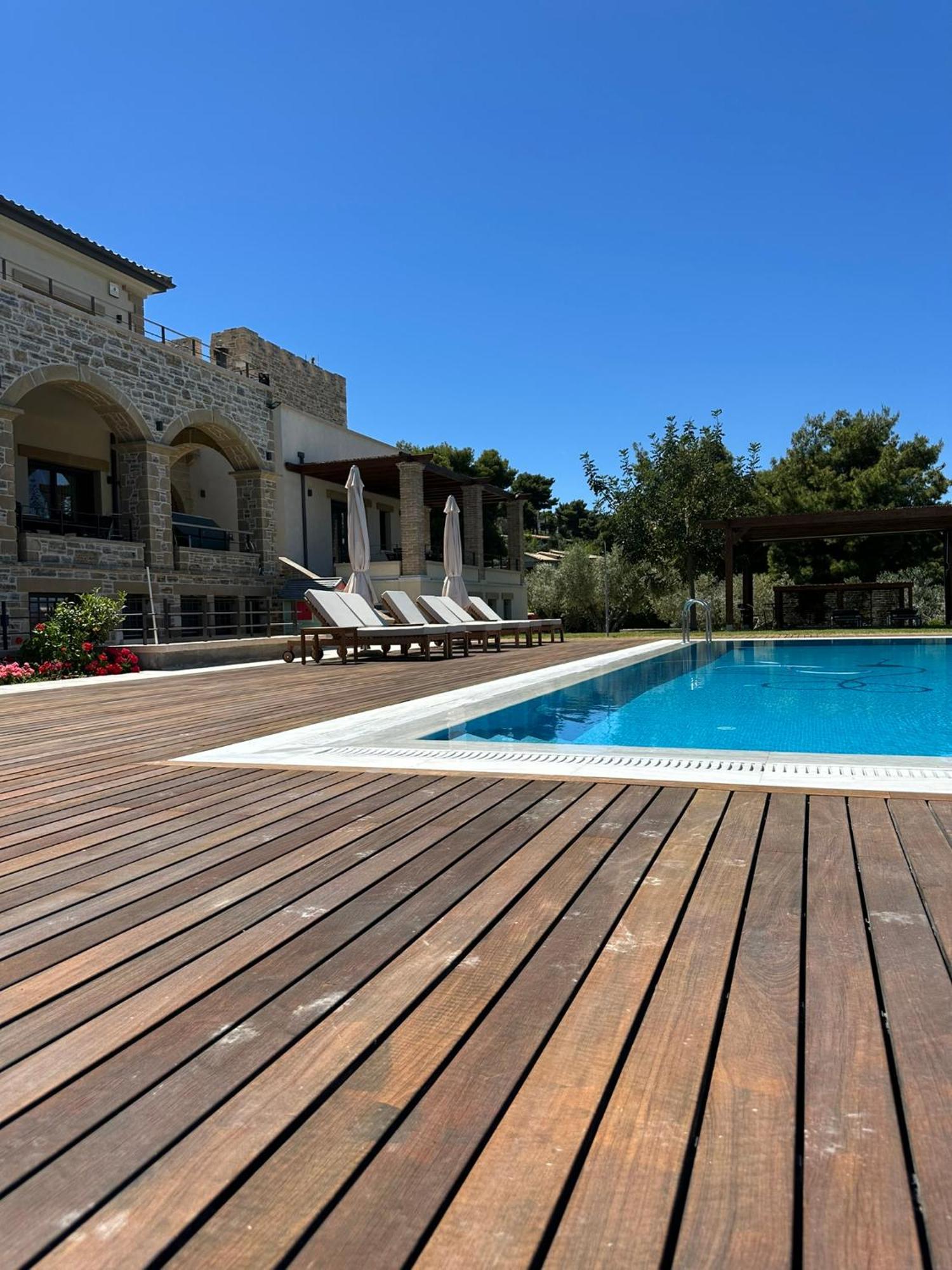 Villa Kalamos / Sea View And Pool Nearby Athens 외부 사진